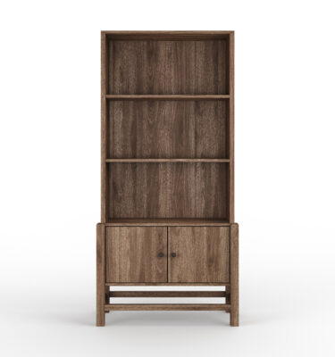 Modern Bookcase With Doors